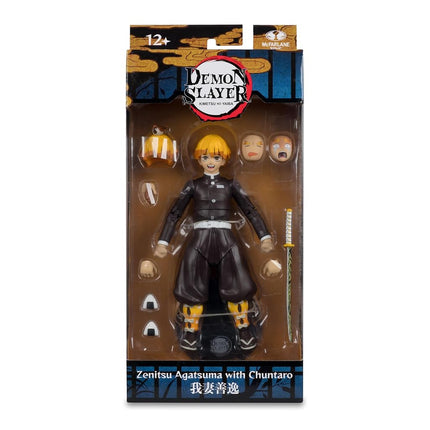 McFarlane Demon Slayer Zenitsu Agatsuma with Chuntaro 7in Action Figure Toys