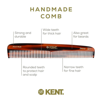 Kent Dressing Table Hair Comb, 190 mm Length
