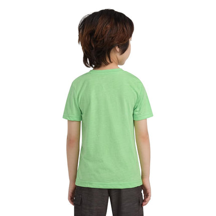 Camiseta Hurley Soft Basic Cloud Slub para niños, Alga Verde, 4