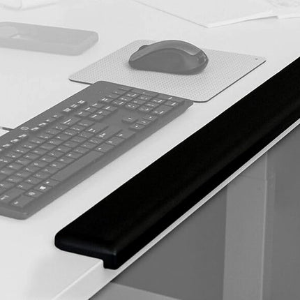 3M Gel Wrist Rest for Standing Desks, Accommodate Different Working Positions, Black (WR200B) 30.13 x 1 x 3.25 inches