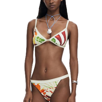 Desigual Swim_BELICE Bottom, 1001 RAW, XL White