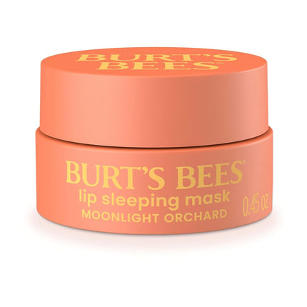 Burt’s Bees Moonlight Orchard Lip Sleeping Mask, With Hyaluronic Acid and Squalane Moisturizer To Instantly Hydrate Lips, Overnight Lip Mask, Lip Treatment, 0.45 oz.