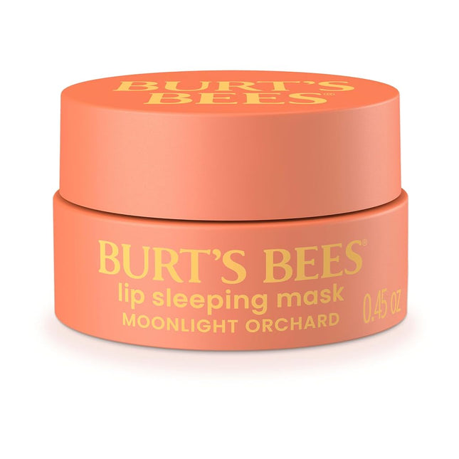 Burt’s Bees Moonlight Orchard Lip Sleeping Mask, With Hyaluronic Acid and Squalane Moisturizer To Instantly Hydrate Lips, Overnight Lip Mask, Lip Treatment, 0.45 oz.
