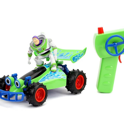 Disney Pixar Toy Story 4 Turbo Buggy W/Buzz Lightyear Radio Control Vehicle, 2.4 Ghz, 1: 24