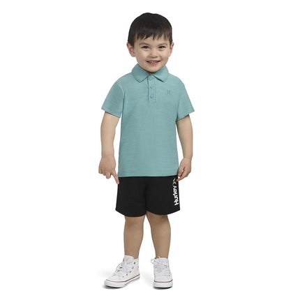 Polo performant Hurley pour garçons, Vert bruyère, 2T