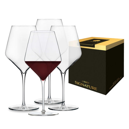 Libbey Signature Greenwich Red Wine Gift Set of 4,
