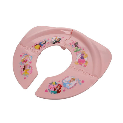 Asiento de entrenamiento portátil plegable de Disney Princess Loving Life para inodoro - Asiento de entrenamiento portátil de viaje