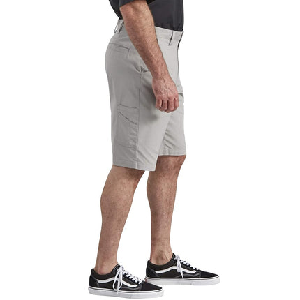 Dickies Men's 11 Inch Temp-iq Performance Hybrid Utility Short, Nickel, 42 Regular
