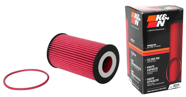 K&N Premium Oil Filter: Designed to Protect your Engine: Compatible with Select PORSCHE Vehicle Models (See Product Description for Full List of Compatible Vehicles), HP-7011