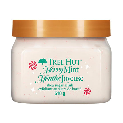 Tree Hut Merry Mint Shea Sugar Scrub, Exfoliating,