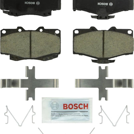 BOSCH BC436 QuietCast Premium Ceramic Disc Brake Pad Set - Compatible with Select Toyota 4Runner, Tacoma; FRONT