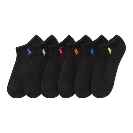 Polo Ralph Lauren Women's Cushion Low-Cut, Black A