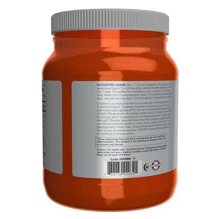 NOW Sports Creatine Monohydrate Powder, 2.2-Pound