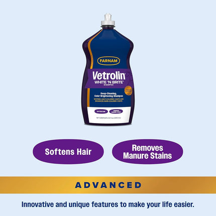 Farnam White 'N Brite Shampoo, 946ml