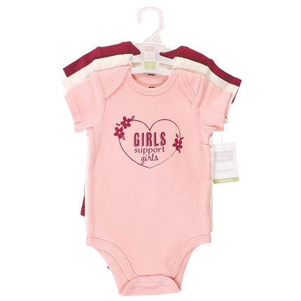 Hudson Baby Baby Boy's Cotton Bodysuits, Bright Future, 9-12 Months