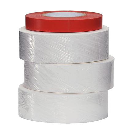 Tourna Mega Tac Extra Tacky Overgrip, White (30-Pack) (MT-30-XLW)