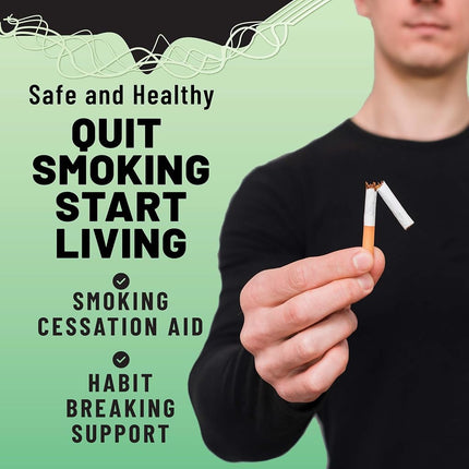 Anti-Smoke Herbal Patches 14 mg | Quit Smoking Patches to Help Reduce Cravings | Herbal Stop Smoking Aid for a Healthier Lifestyle - 30 Patches