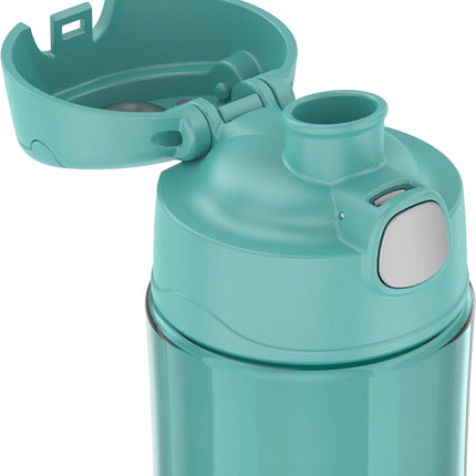 Thermos Funtainer 16 Ounce Plastic Hydration with Spout, Aqua