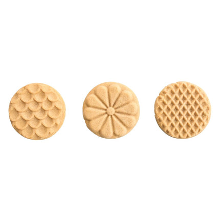 Nordic Ware All Season Cookie Stamps (Set of 3), Sturdy Cast Aluminium Cookie Stamp Set, Cookie Press Set Made in the USA, Sturdy and Durable Biscuit Maker Press Set, Silver