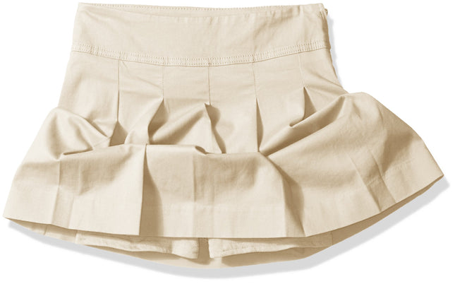The Children's Place Girls Slim Size Uniform Skort, Biscuit, 12 Slim