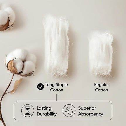MADISON PARK SIGNATURE Turkish 100% Cotton 600Gsm Luxury Premium Thick Soft Abosorbant Hotel Bathroom Towel Set Shower Hand Face Washcloths, Assorted Sizes, Taupe 6 Piece