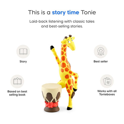 Tonies Gerald the Giraffe Audio Toy Figurine from Giraffes Can't Dance