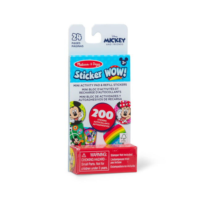 Melissa & Doug Sticker Wow Mini Activity Pad and 2