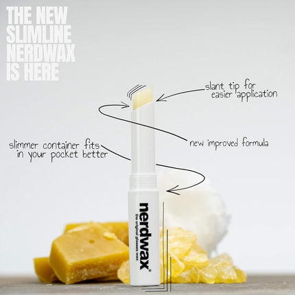 Nerdwax Stop Slipping Glasses as Seen on Shark Tank | 4 Pack -
