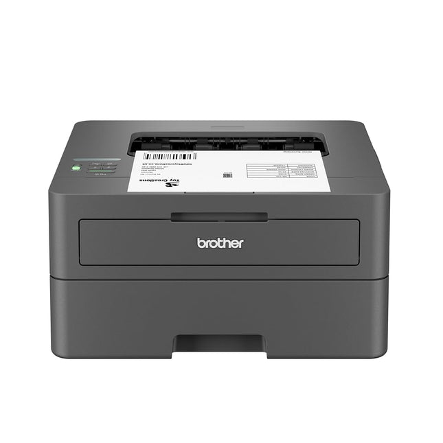 Brother HL-L2405W Compact Wireless Monochrome Laser Printer with Mobile Printing, Black and White Edition, Includes Upgrade Subscription Test (1), Amazon Dash Replenishment Ready