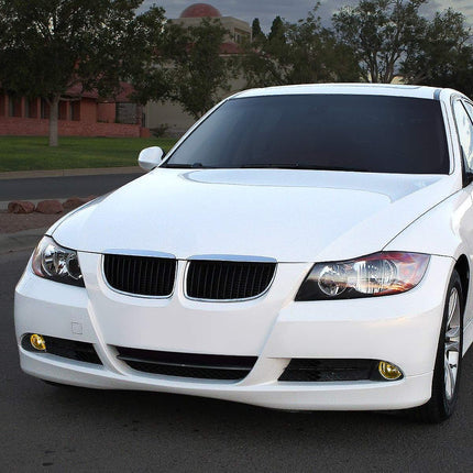 DNA Motoring FL-ZTL-112-AM Fog Light Driver & Passenger Side Enhance visibility [Compatible with 07-08 BMW 328i 328xi / 2006 325i]