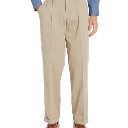 DOCKERS Men's 47739-0000 Casual Pants, Timberwolf, 36W x 30L