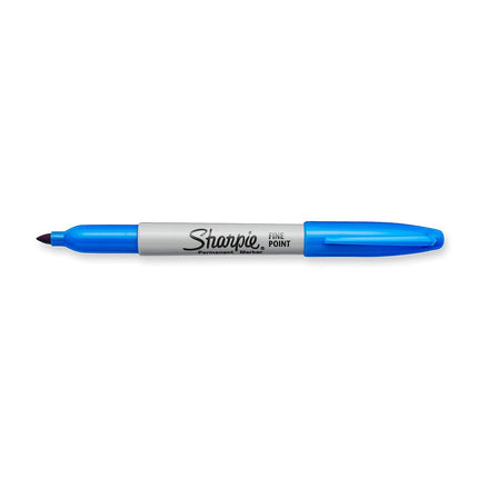 SHARPIE Marqueur Permanent Pointe Fine Encre Bleue (30063) Bleu
