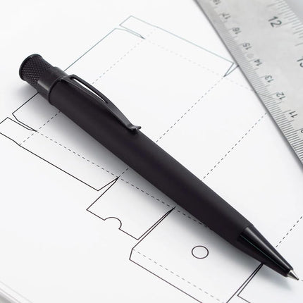 Retro 51 Tornado™ Stealth - Black Rollerball
