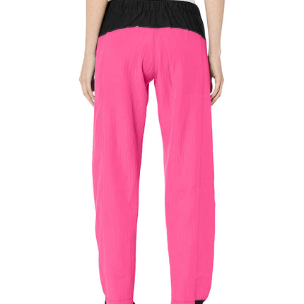 WonderWink womens5614AFfx Sport Jogger Scrub Pant Medical Scrubs Pants - Pink - XS