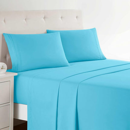 Clara Clark Bed Sheets, Premier 1800 Series 4 Piec