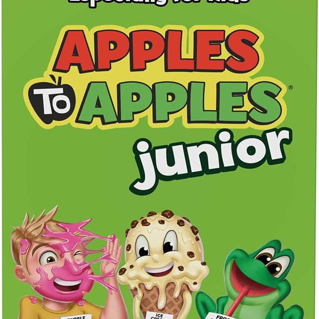 Apples to Apples Junior: The Game of Crazy Comparisons - Family Party Game for Kids, Ages 9 & Up - 504 Cards
