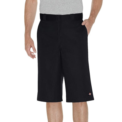 Dickies Men's 15 Inch Inseam Work Short with Multi Use Pocket, Black, 30