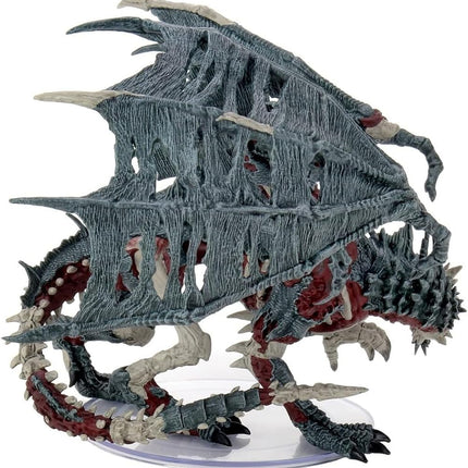 WizKids Dungeons and Dragons Icons of the Realms - Boneyard, Adult Green Dracolich, DnD Miniatures
