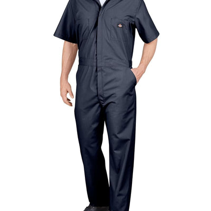 Dickies Drop-Shipping 141 g Short-Sleeved Coverall, DK Navy, XL 31R