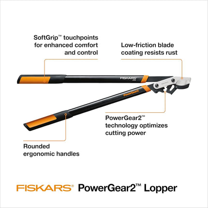 Fiskars 32 Inch PowerGear2 Lopper, US import