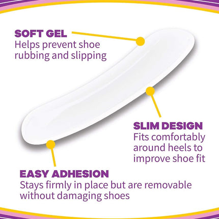 Dr. Scholl's Stylish Step Gel Heel Liners, 1 Pair - One size fits all