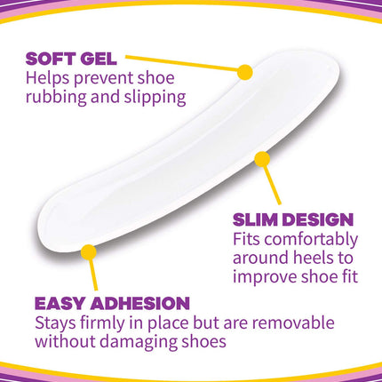 Dr. Scholl's Stylish Step Gel Heel Liners, 1 Pair - One size fits all