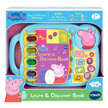 VTech Peppa Pig Learn & Discover Book (English Version)