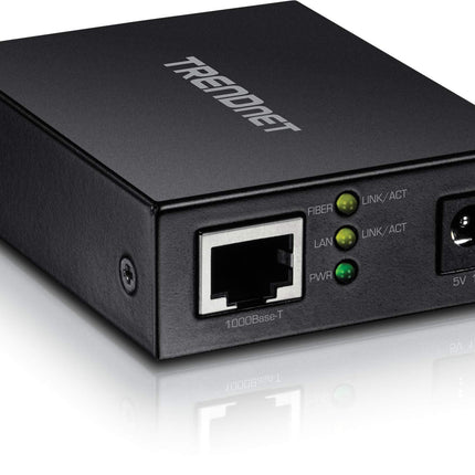 TRENDnet 1000BASE-T to SFP Fiber Media Converter, 