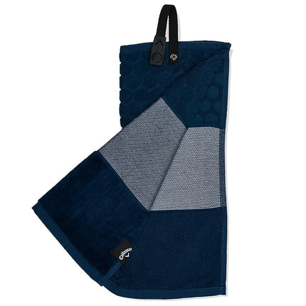 Callaway Golf Tri Fold Towel 2023 Navy