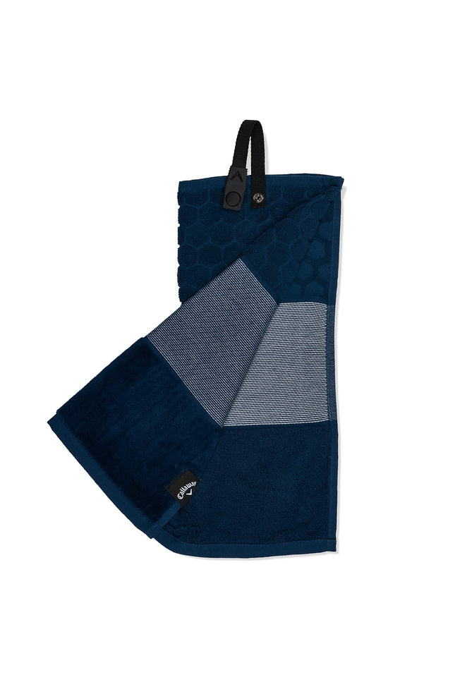 Callaway Golf Tri Fold Towel 2023 Navy