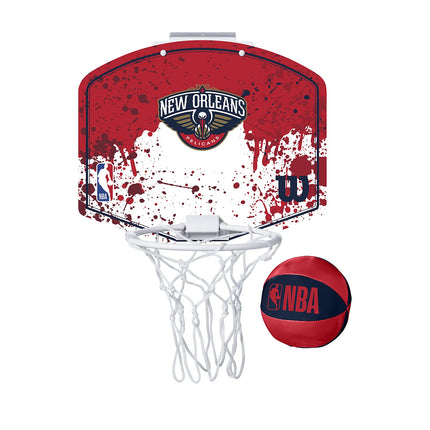 Wilson NBA Team Mini Basketball Hoop - New Orleans
