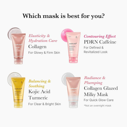 MEDICUBE - Collagen Milk Toning Wrapping Mask 75ml
