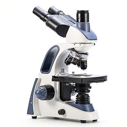 SWIFT SW380T 40X-2500X Magnification, Siedentopf Head, Research-Grade Trinocular Compound Lab Microscope with Wide-Field 10X/25X Eyepieces, Mechanical Stage, Ultra-Precise Focusing, Camera-Compatible