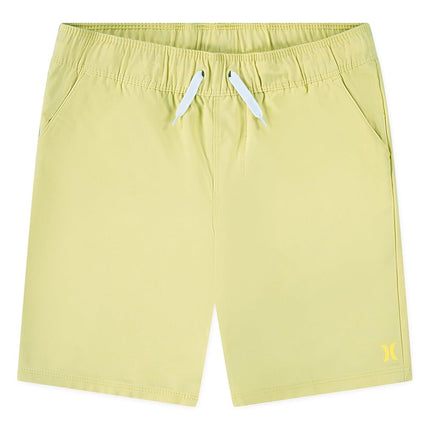 Hurley Boys' H20-dri Pull on Shorts, Heavenly Yellow, 2T
